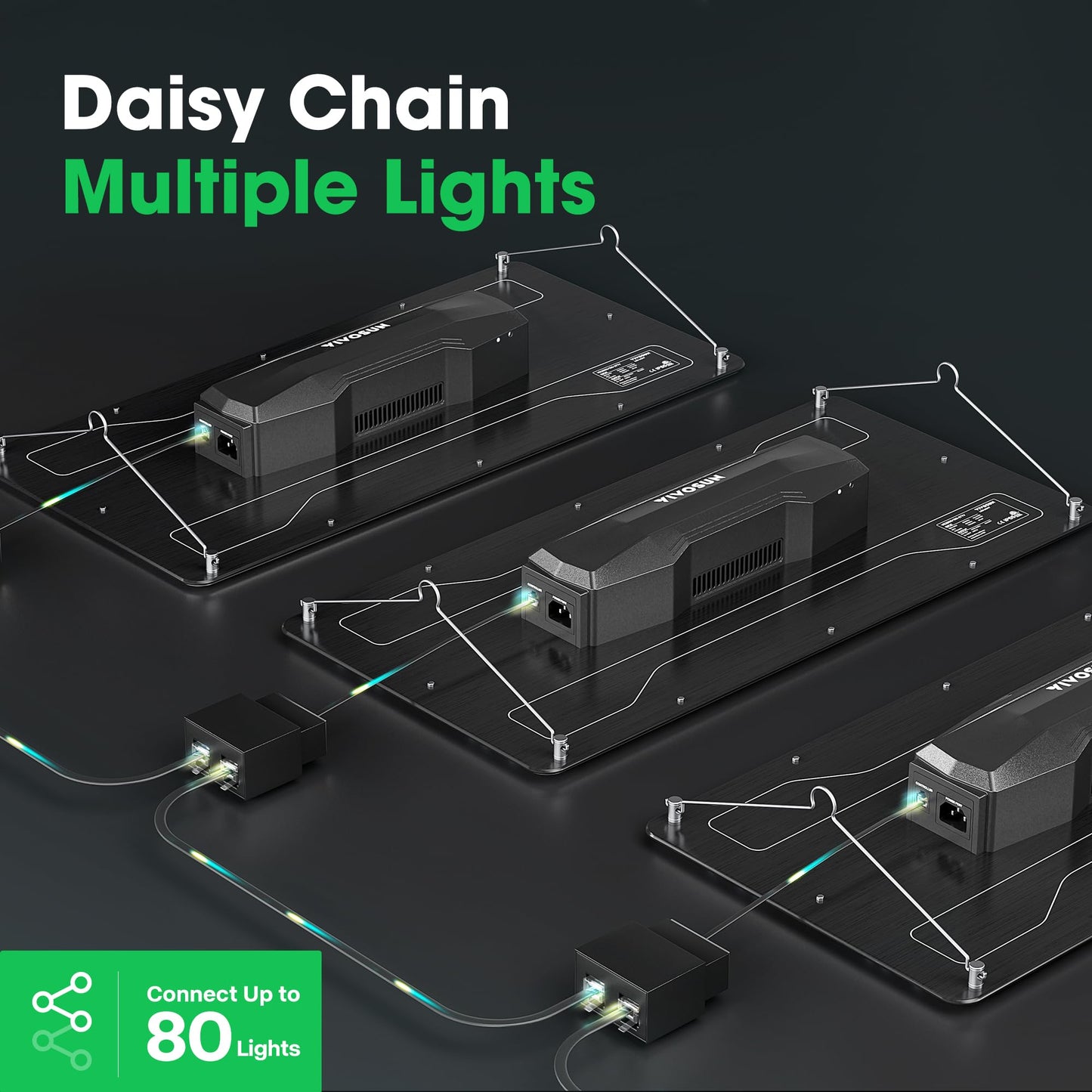VIVOSUN VS2000 LED Grow Light with Samsung LM301 Diodes & Brand Driver Dimmable Lights Sunlike Full Spectrum Plant Grow Lamps for 4x2/3x3 Grow Tent