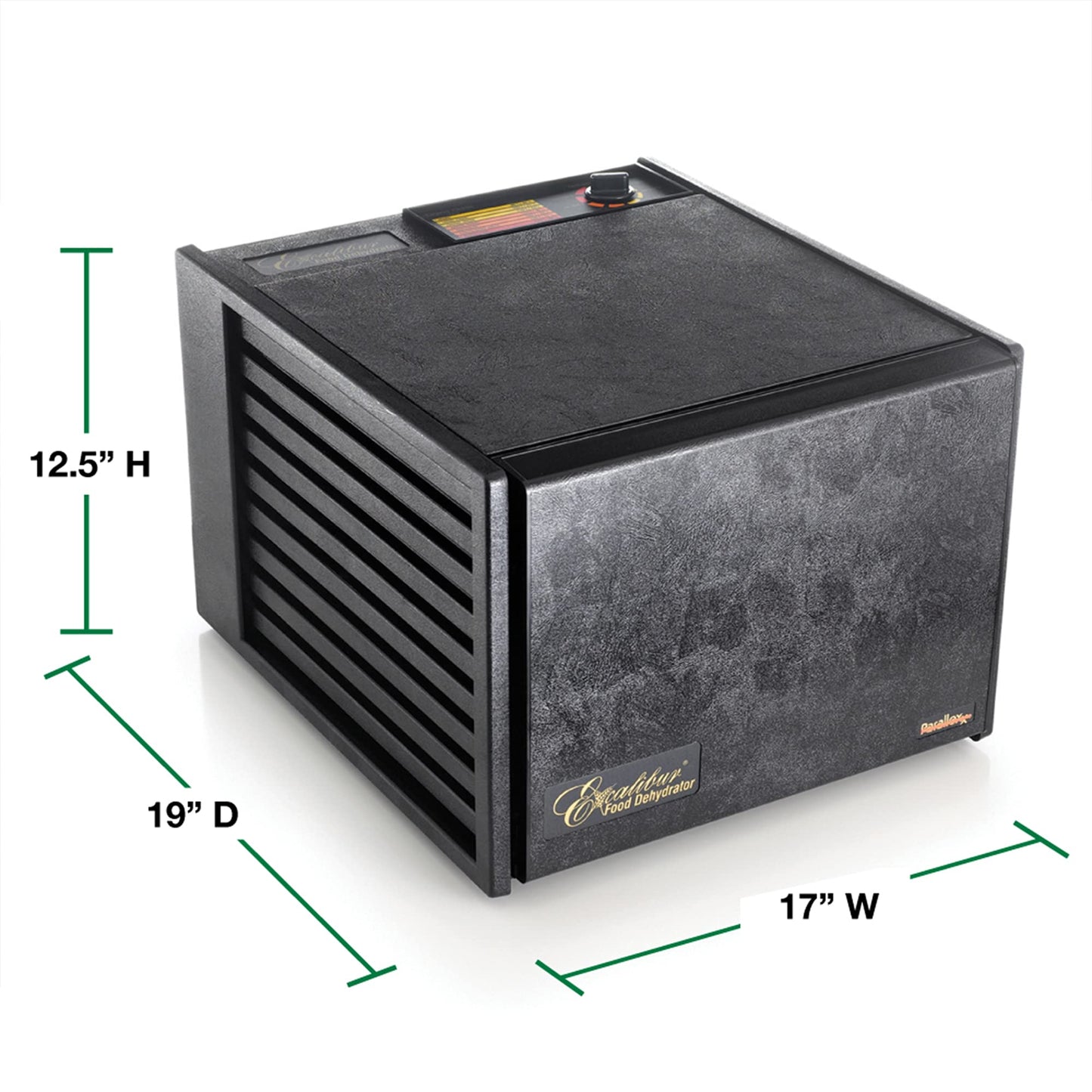 Excalibur Electric Food dehydrators, 9 Tray 600W, Black