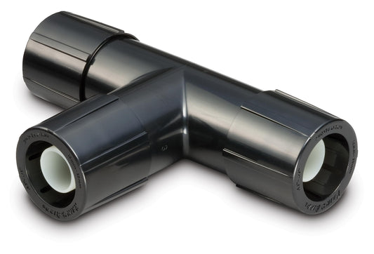 Rain Bird EFT25-1PS Drip Irrigation Easy Fit Universal Tee, Fits All 1/2" and 5/8" Tubing