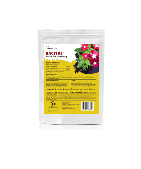 BACTIVE Bacillus thuringiensis Subsp. israelensis (1.0 lb)
