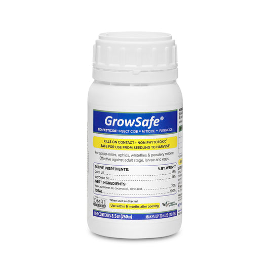 AgroMagen, GrowSafe Bio-Pesticide, Organic and Natural Miticide, Fungicide and Insecticide (8.5 fl.oz)
