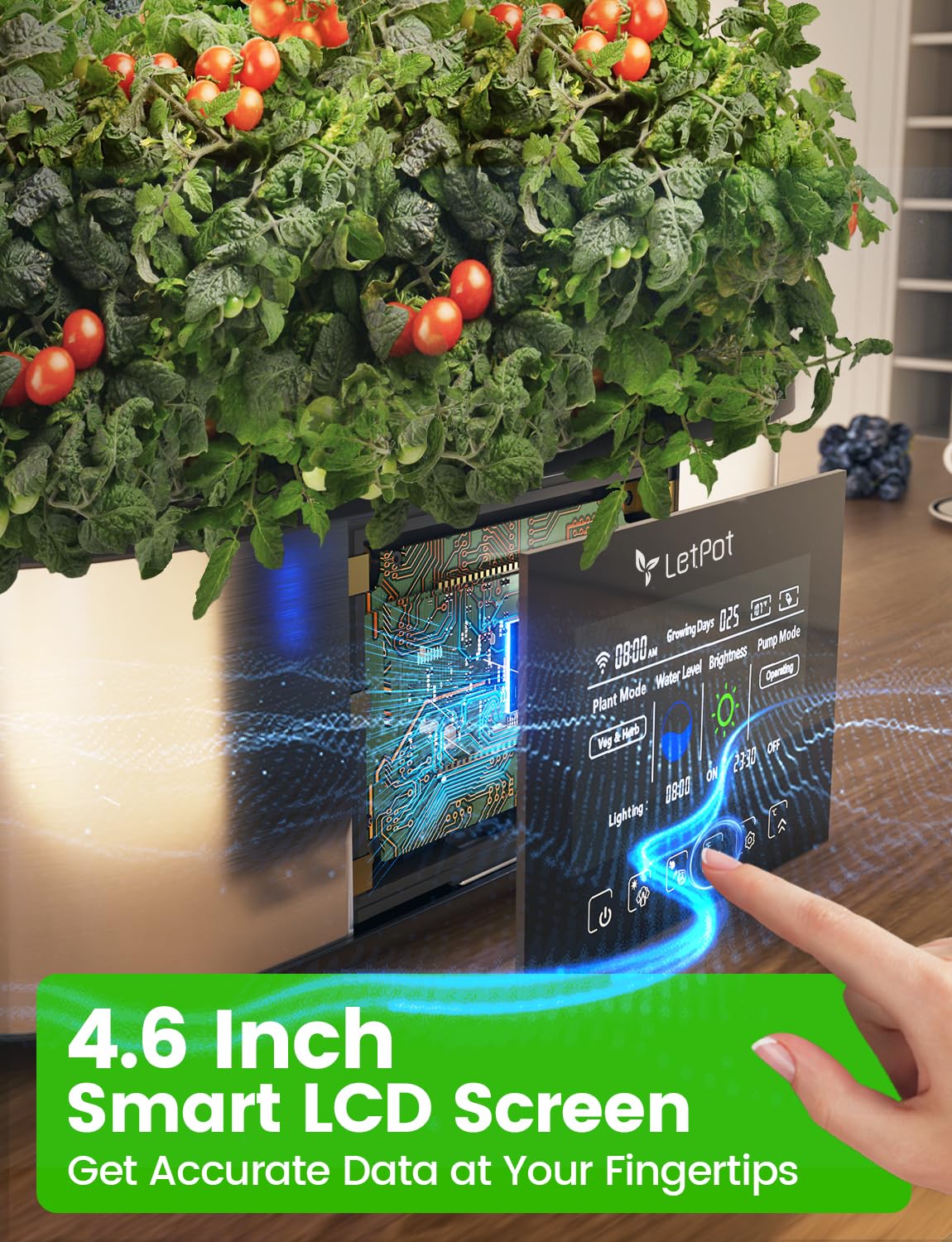 LetPot LPH-Max Hydroponics Growing System Kit, 21 Pods APP & WiFi Automatic Controlled Smart Indoor Garden